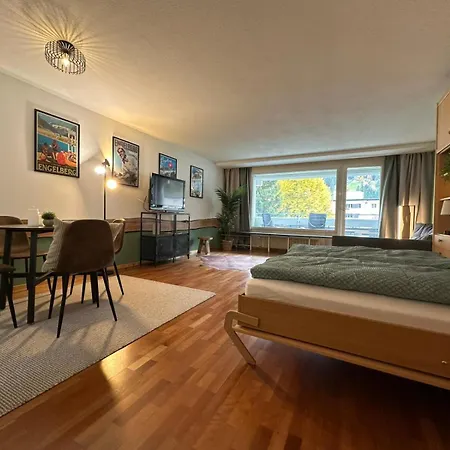 Alpine Hideaway - Cozy Mountainview Studio, Free Parking, Ski, Engelberg, Luzern