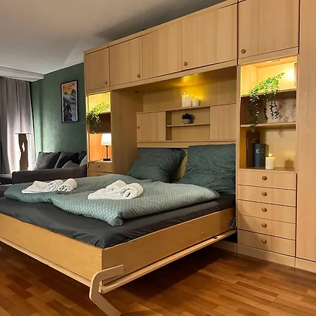 Alpine Hideaway - Cozy Mountainview Studio, Home-cinema, Free Parking, Ski, Engelberg, Luzern * Engelberg