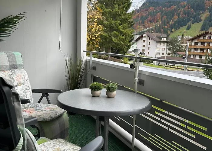 Apartment Alpine Hideaway - Cozy Mountainview Studio, Home-cinema, Free Parking, Ski, Engelberg, Luzern *